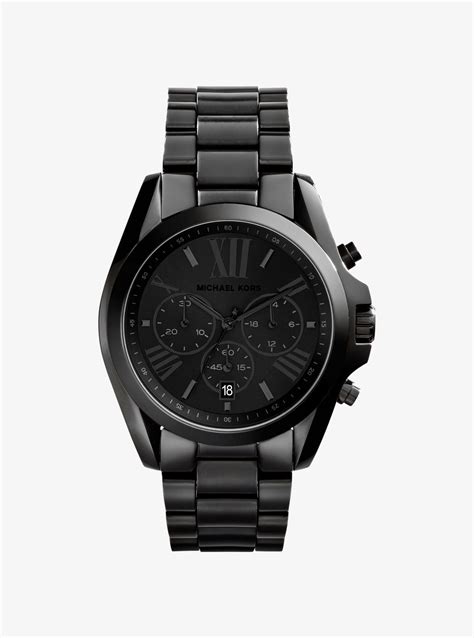 black and silver michael kors watches|Michael Kors male watches.